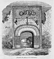 1853-02-06, Semanario Pintoresco Español, Portada del palacio de los Almirantes