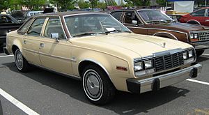 Archivo:1981 AMC Concord 4-door beige PAfr