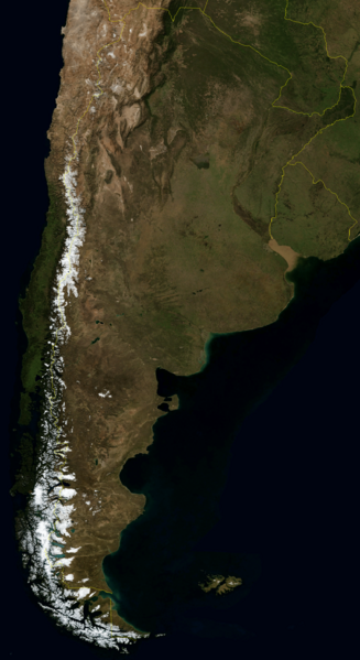 Argentina Blue Marble