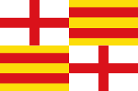 Archivo:Bandera de Barcelona de 2 barres