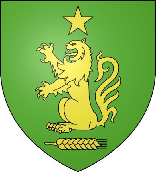 Blason ville fr Lasson (Yonne)