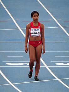 Bydgoszcz 2016 IAAF World U20 Championships, 4x100m relay women final4 23-07-2016.jpg