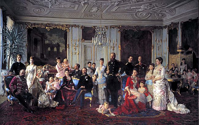 Archivo:Christian IX of Denmark with family (Tuxen)