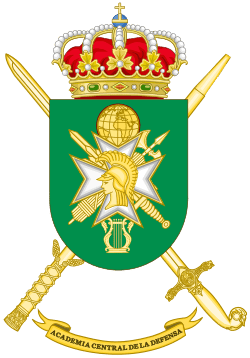 Coat of Arms of the Spanish Armed Forces Central Academy.svg