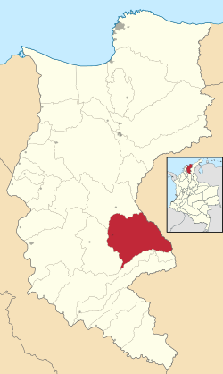 Ariguaní ubicada en Magdalena (Colombia)