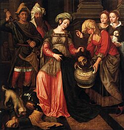 Archivo:Coxie - The Revenge of Tomyris, c. 1620