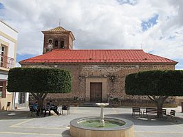 Vista de Iglesia de San Judas Tadeo, en Enix