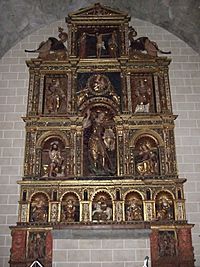 Archivo:Jaca - Catedral - Interior - Retablo07