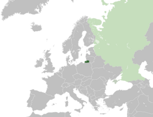 Archivo:Kaliningrad Oblast within Europe