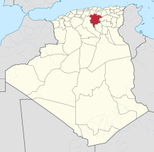 M'Sila in Algeria 2019.svg