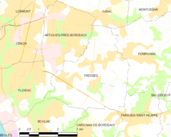 Map commune FR insee code 33535.png