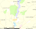 Map commune FR insee code 80047