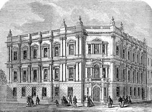 Archivo:Metropolitan Board of Works in Spring Gardens 1860 ILN