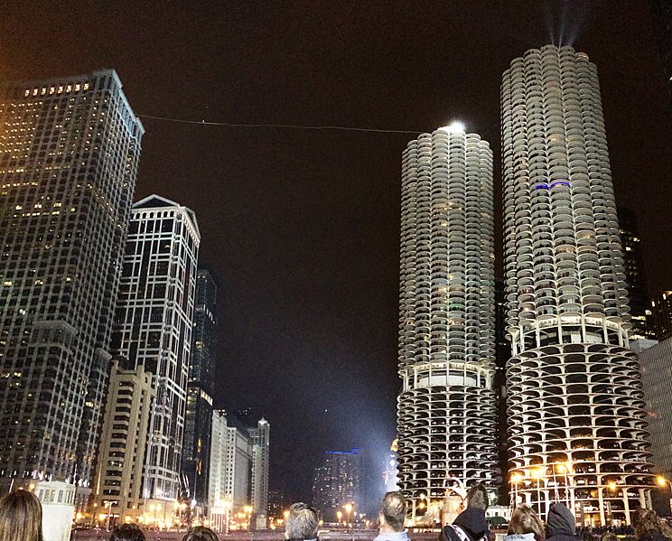 Nik Wallenda Chicago November 2014