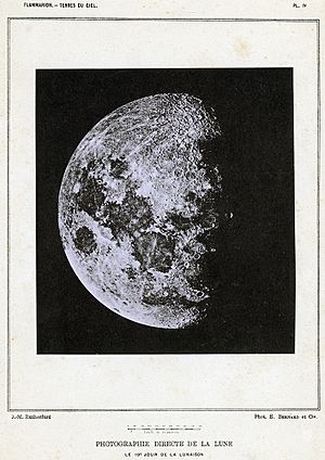 Archivo:Photogravure de la lune - XIXème