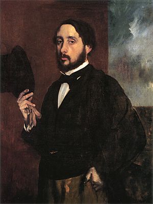 Archivo:Self-portrait by Edgar Degas