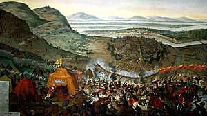Archivo:Siege of Vienna in 1529 – stemming the Islamic inperialist tide
