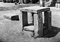 Slave auction block Green Hill Plantation