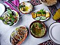 Syrian meal