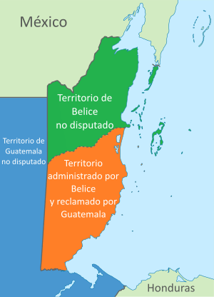 Archivo:Territorio en disputa entre Belice y Guatemala