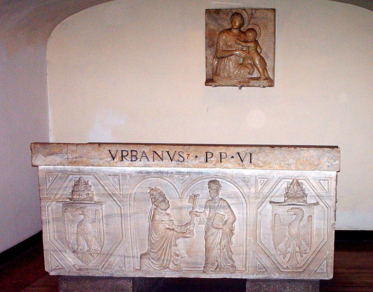 Tomb of pope Urbanus VI
