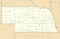 USA Nebraska location map