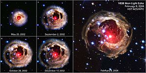 Archivo:V838 Monocerotis expansion