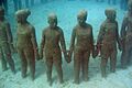 Vicissitudes closeup, Grenada Underwater Sculptures (SunCat) - Flickr