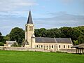 Église Saint-Lô de Banville. Vue sud