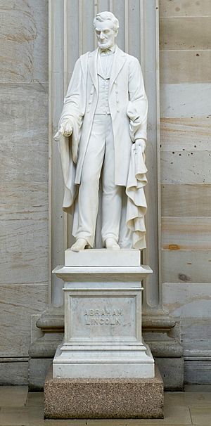 Archivo:Abraham Lincoln statue by Vinnie Ream