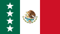 Bandera Cuatro estrellas Mexico-Alto Mando