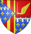 Blason Alphonse d'Aragon, Marquis de Vilena (selon Gelre)