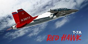 Archivo:Boeing T-7 Red Hawk USAF publicity photo
