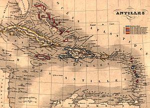 Archivo:Carte antilles 1843
