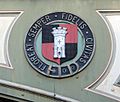 Castle shield on Foregate railway bridge, Worcester - geograph.org.uk - 1629621