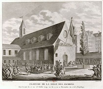 Archivo:Clôture de la salle des Jacobins 1794