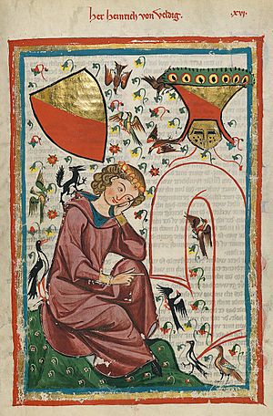 Archivo:Codex Manesse Heinrich von Veldeke