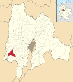 Tocaima ubicada en Cundinamarca