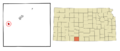 Comanche County Kansas Incorporated and Unincorporated areas Protection Highlighted