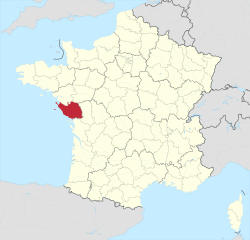 Département 85 in France 2016.svg