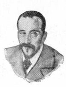 Dibujos al carbón por Daniel Zuloaga, en la redacción del "Diario de Avisos", primera parte (cropped) Mariano Sáez y Romero.jpg