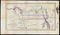 Disturnell & Schroeter Map Illustrating the Disputed Boundary Between the United States and Mexico 1853 UTA
