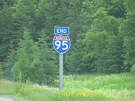 End of I-95 in Maine - panoramio.jpg
