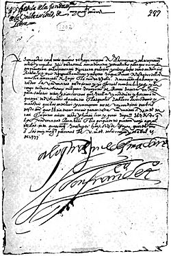 Archivo:Facsimil-Provision-Virrey-Toledo-25-4-1577-