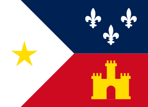 Archivo:Flag of Acadiana