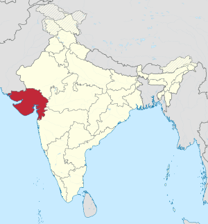Gujarat in India (claimed and disputed hatched).svg