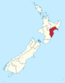 Hawke's Bay in New Zealand