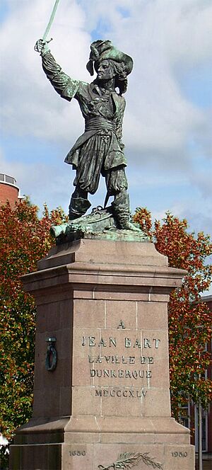Archivo:Jean Bart statue Dunkirk