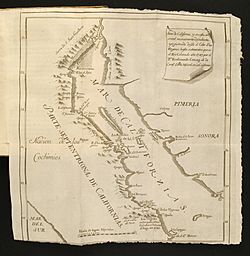 Archivo:Karta Kalifornije i Baje Californije,Ferdinand Konščak