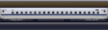 Line scan photo of Shinkansen N700A Series Set G13 in 2017, car 02
